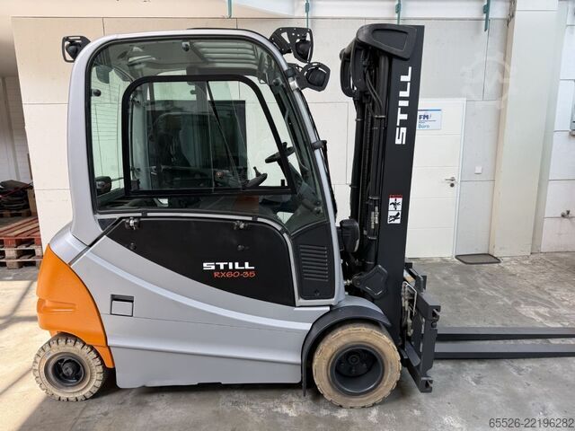 Electric 4-wheel forklift Still RX 60-35 / ZVG+SS / 4601 Std.