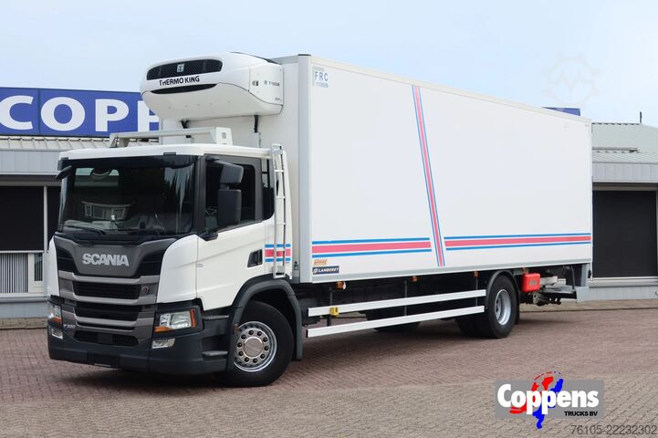 Kühl-/Tiefkühltransport Scania P320 Koel/Vries Bakwagen + DHollandia 2000kg