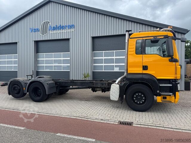 Koffer MAN TGS 26.360 6x2, PTO Pump, Manual Gear, Steering...