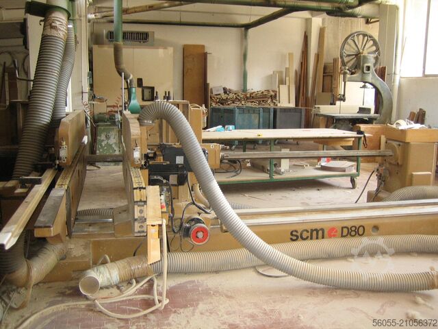 Automatische Doppel-Formatsäge SCM D 80