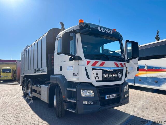 Müllwagen MAN TGS 28.320  FAUN Rotopress  Zöller Lift EURO 6