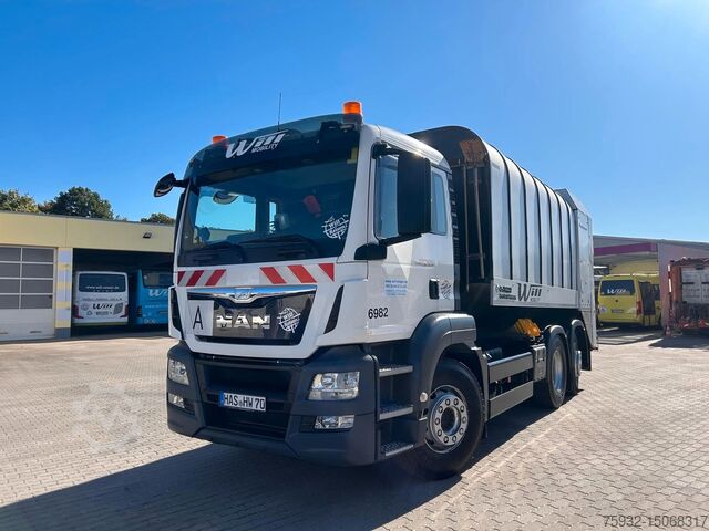 Müllwagen MAN TGS 28.320  FAUN Rotopress  Zöller Lift EURO 6