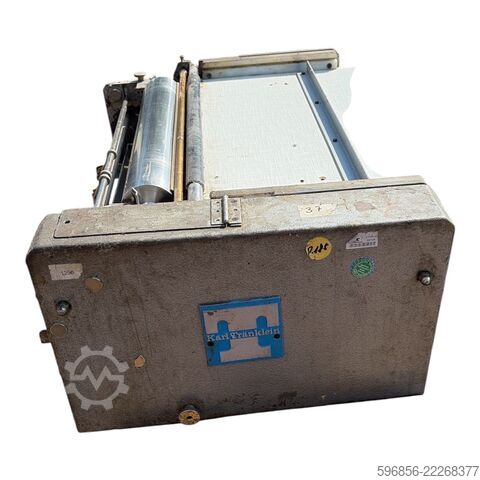 Karl Tränklein ZW 500 – Walzmaschine / Leimauftragsmaschine Karl Tränklein ZW 500 – walcarka / nakładarka kleju Karl Tränklein ZW 500 – walcarka / nakładarka kleju