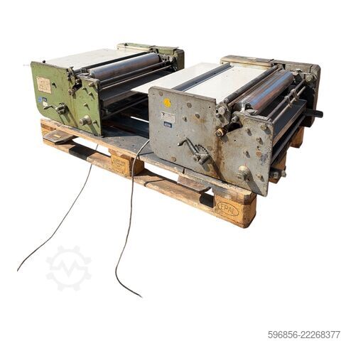 Karl Tränklein ZW 500 – Walzmaschine / Leimauftragsmaschine Karl Tränklein ZW 500 – walcarka / nakładarka kleju Karl Tränklein ZW 500 – walcarka / nakładarka kleju
