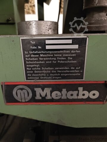 Schleif- und Poliermaschine METABO polierautomat
