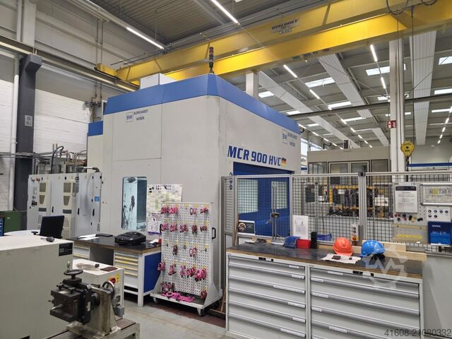 CNC Universal-Bearbeitungszentrum BURKHARDT + WEBER MCR 900 HVC