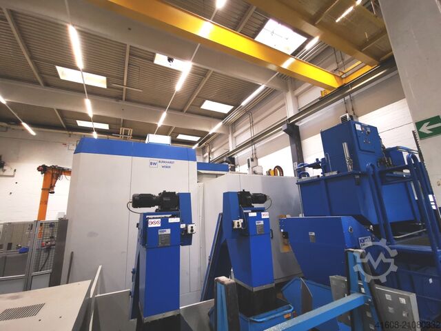 CNC Universal-Bearbeitungszentrum BURKHARDT + WEBER MCR 900 HVC