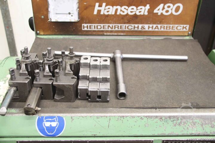 Lathe 500 x 1700 mm Heidenreich & Harbeck Hanseat 480