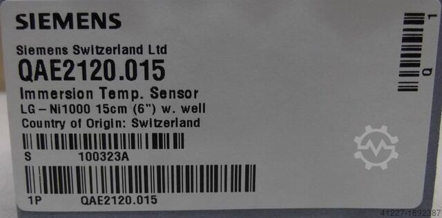 Temperaturfühler Siemens QAE2120.015
