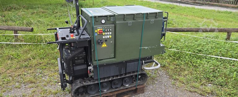 Raupentransporte Geräteträger Vielzweck NIKO Raupe Hatz 1B50 T-4 Tank Stromaggregat