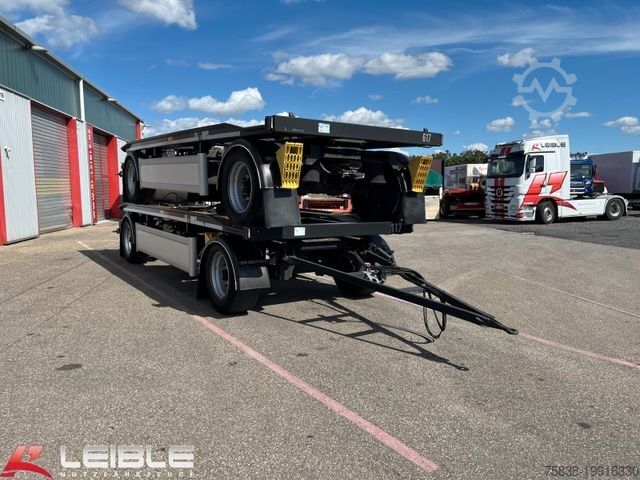 Roll off trailer HÜFFERMANN HAR18.63*Abrollanhänger*2xContainersicherung*3x*