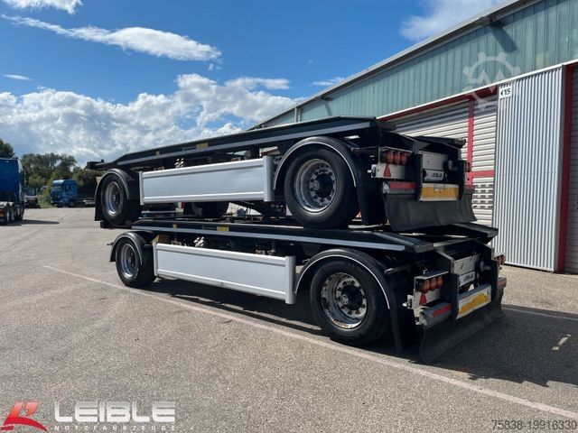 Roll off trailer HÜFFERMANN HAR18.63*Abrollanhänger*2xContainersicherung*3x*