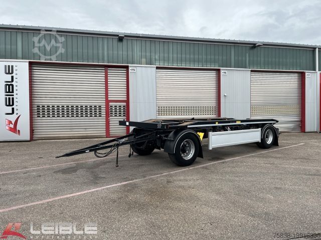 Roll off trailer HÜFFERMANN HAR18.63*Abrollanhänger*2xContainersicherung*3x*