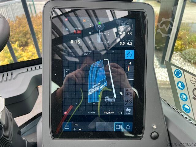 Teleskoplader Magni RTH 6.31 SH / Fällkran 2 / Westtech CS750