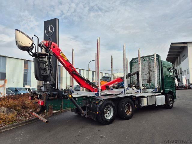 Holztransporter DAF XF 460 6x4 Epsilon M12Z91
