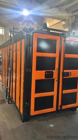 Electrostatic Powder Coating Oven HAS KİM İNĹAAT VE MAKİNE KİMYEVİ MADDE S Electrostatic Powder Coating Oven