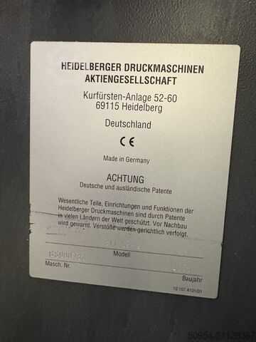 Offset printing press HEIDELBERG Speedmaster 52-2
