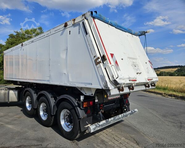 Tipper semitrailer LANGENDORF SKA 24/30 Alukastenmulde Thermo