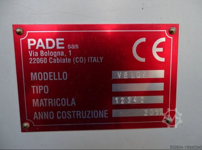 Machining center Pade Velox