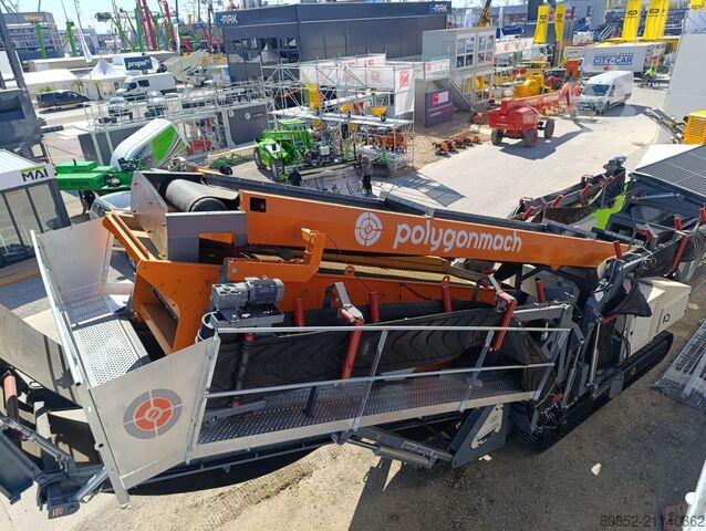 Brechanlage Polygonmach PTV800  track mounted vertical shaft impactor