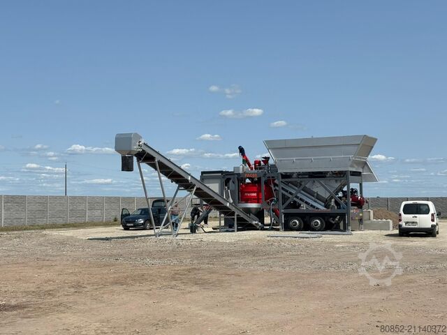Betonmischanlage Polygonmach PAC 30m3 hour site type batching plant- ultra m...