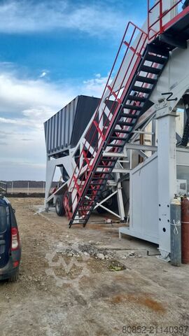 Betonmischanlage Polygonmach mobile 60m3/hour concrete batching plant