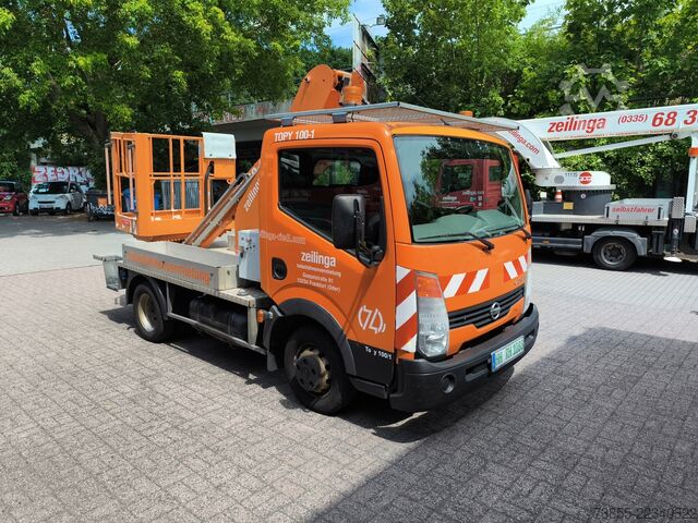 LKW-montierte Hubarbeitsbühne Nissan Cabstar France Elevateur Topy 100-1