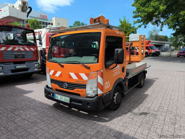 LKW-montierte Hubarbeitsbühne Nissan Cabstar France Elevateur Topy 100-1