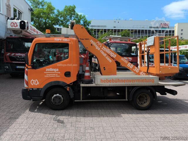 LKW-montierte Hubarbeitsbühne Nissan Cabstar France Elevateur Topy 100-1
