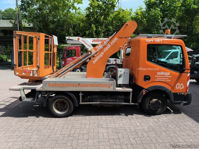 LKW-montierte Hubarbeitsbühne Nissan Cabstar France Elevateur Topy 100-1
