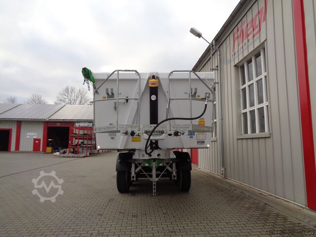 Kipper Auflieger FLIEGL 3-Achs Sattelkipper Alu 25m³ Revolution