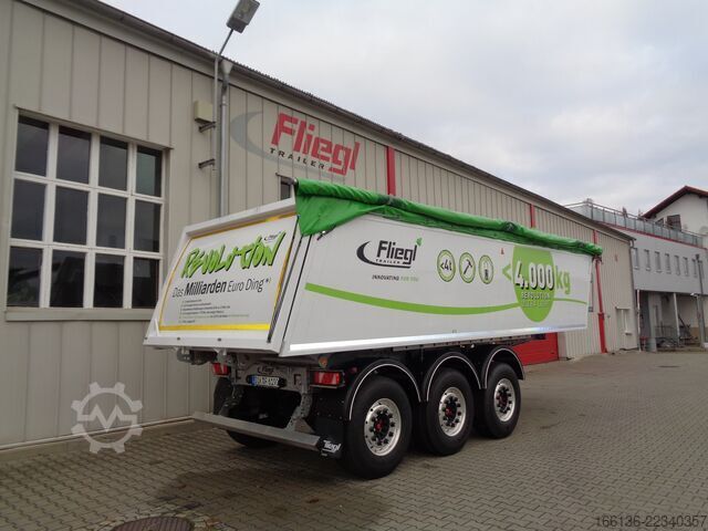 Kipper Auflieger FLIEGL 3-Achs Sattelkipper Alu 25m³ Revolution