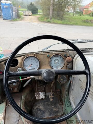 Tipper Mercedes-Benz Unimog 403, Pritsche, Kipper, 72 PS, voll funkt...