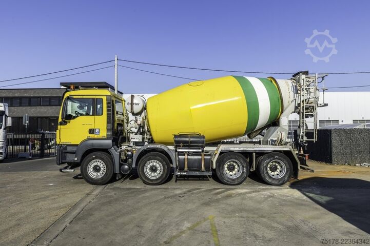 Mixer MAN TGS 37.360 BB +STETTER