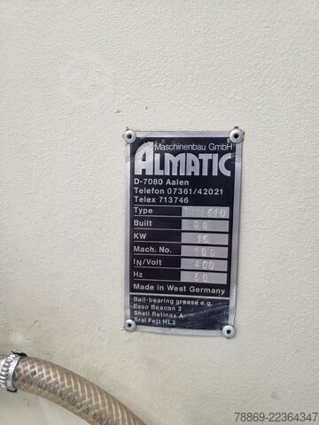 Profile milling machine, dovetail milling machine Almatic PFM 510