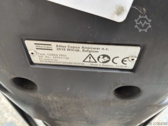 Rüttelstampfer Atlas Copco Cobra Proi