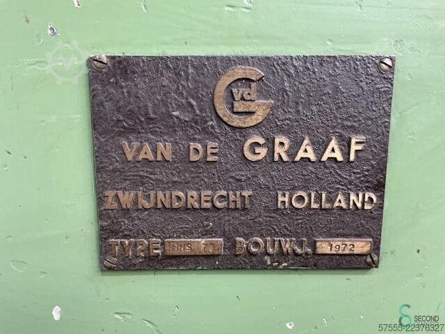 Bandbiegemaschinen  Van de Graaf BHHS 70t 1972 Van de Graaf 