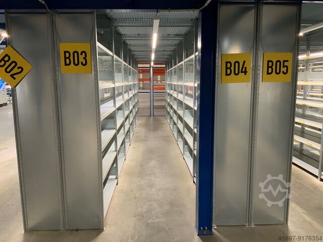 Fachbodenregalanlage von Meta ca. 600m2 Meta Clip