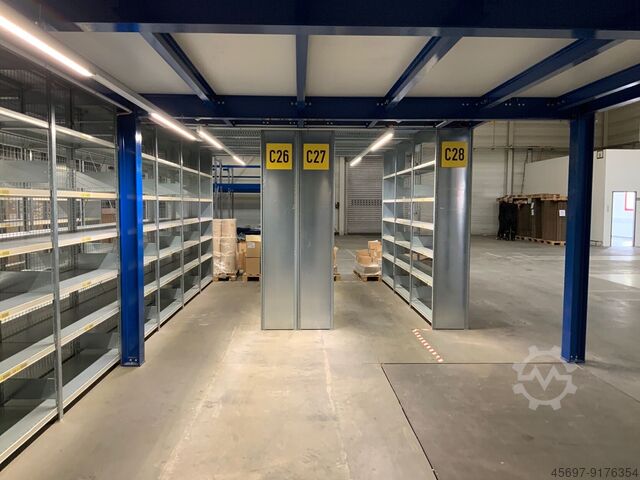 Fachbodenregalanlage von Meta ca. 600m2 Meta Clip