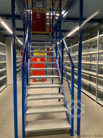 Fachbodenregalanlage von Meta ca. 600m2 Meta Clip