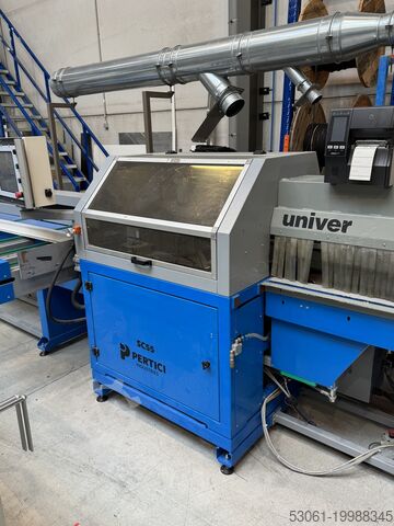 Automatic cutting machine PVC windows Pertici Scarabeo SC55