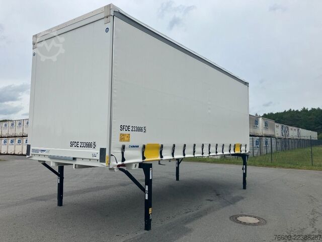 Swap body trailer KRONE Wechselbrücke Plane
