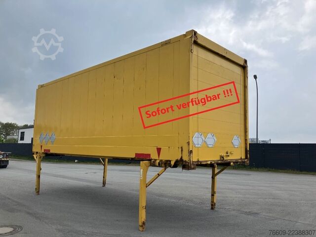 Swap body trailer KRONE Wechselbrücke Koffer