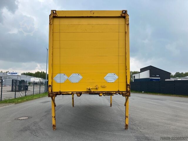 Swap body trailer KRONE Wechselbrücke Koffer