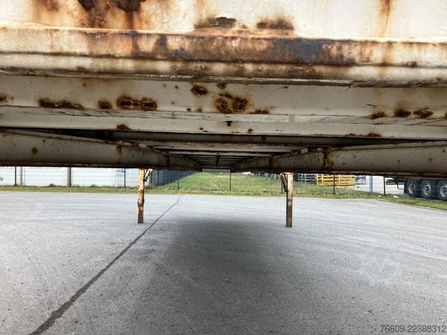 Swap body trailer KRONE Wechselbrücke Pritsche