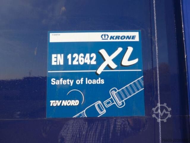 Swap body trailer KRONE Heck Alu.- Rolltor