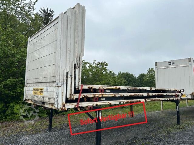 Swap body trailer KRONE Flat