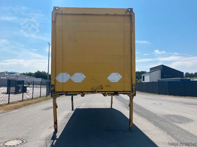 Swap body trailer KRONE Wechselbrücke Koffer
