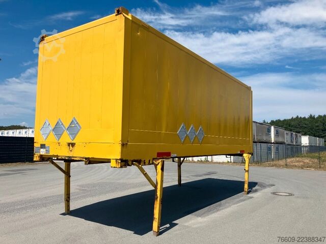 Swap body trailer KRONE Wechselbrücke Koffer