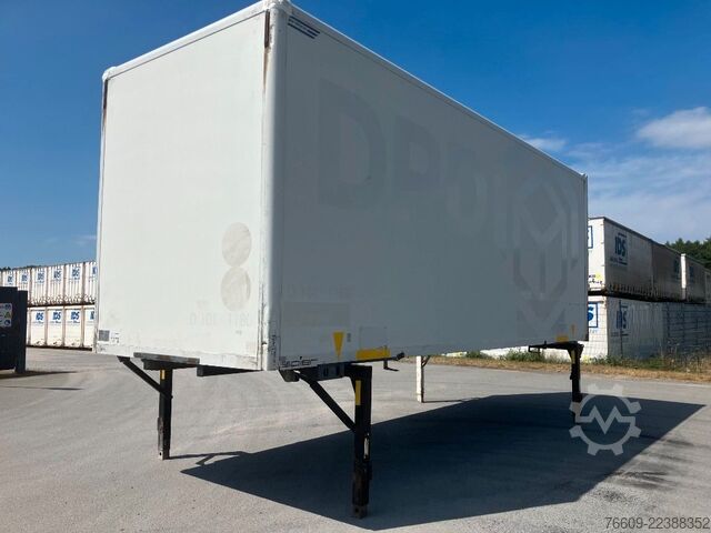 Swap body trailer SPIER Wechselbrücke Koffer